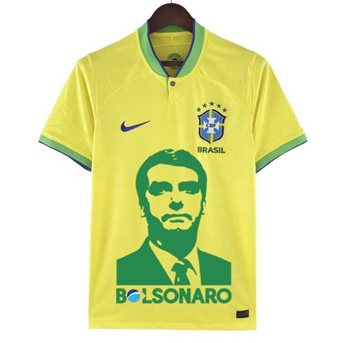 bolsonaro maglia brasile prima 2022