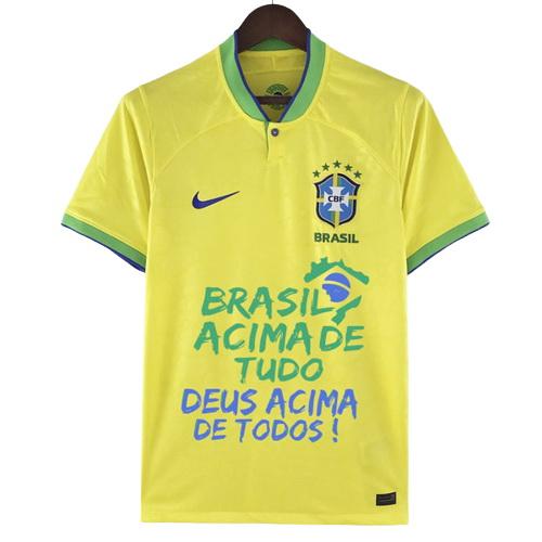 bolsonaro maglia brasile slogan prima 2022