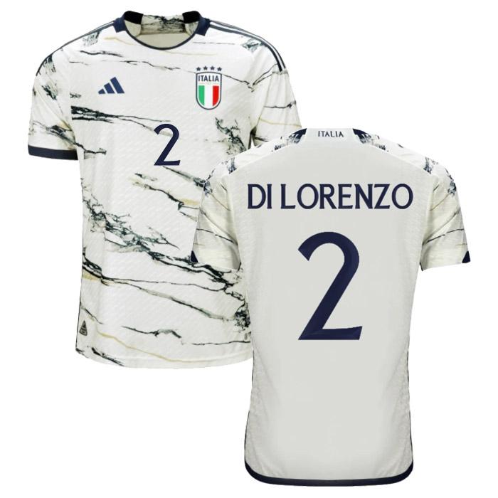 di_lorenzo maglia italia seconda 2023
