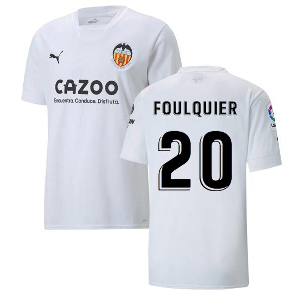 foulquier maglia valencia prima 2022-23