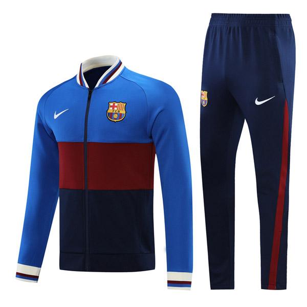 giacca barcelona 08g33 blu rosso 2021-22