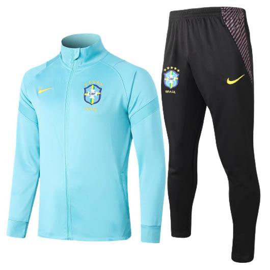 giacca brasile azzurro 2020-21