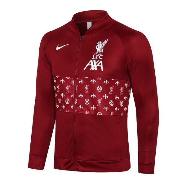 giacca liverpool top rosso 2021-22