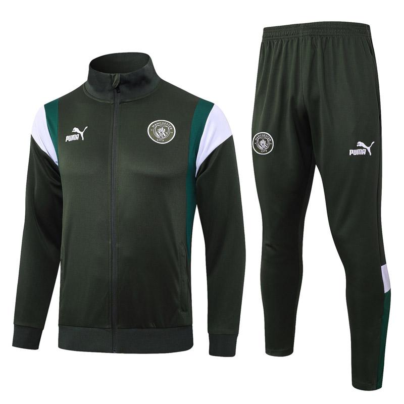 giacca manchester city 231125a1 verde scuro 2023-24