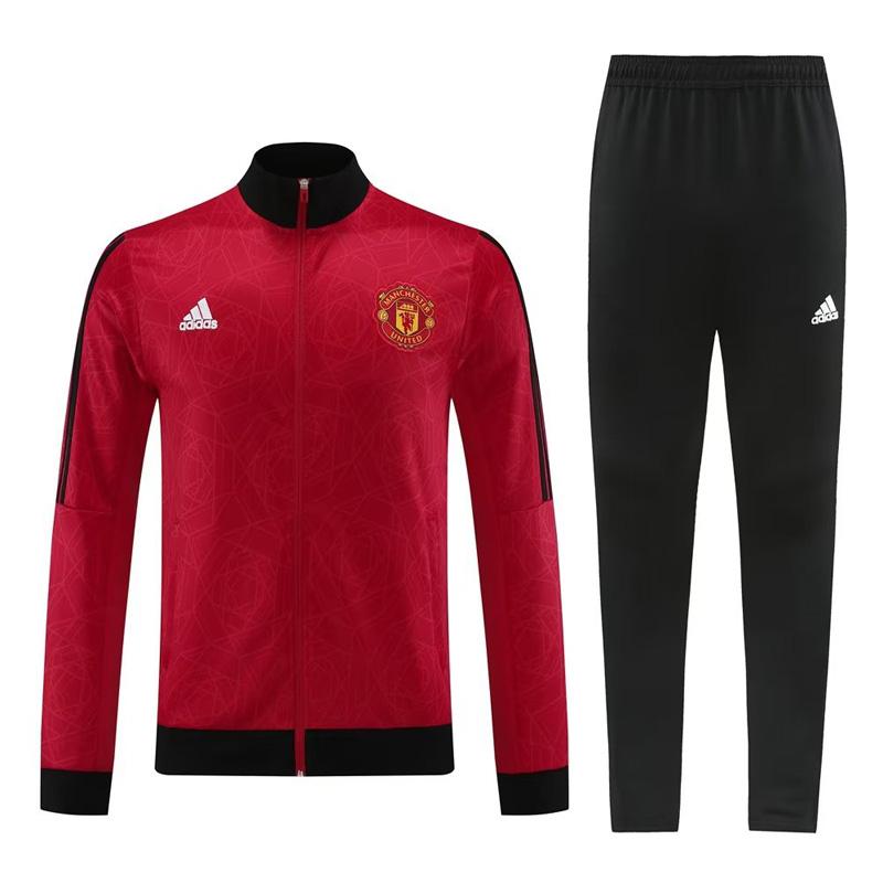giacca manchester united 231225a1 rosso 2023-24