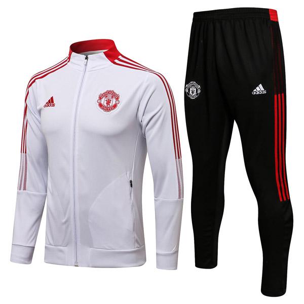 giacca manchester united muj2 bianco 2021-22