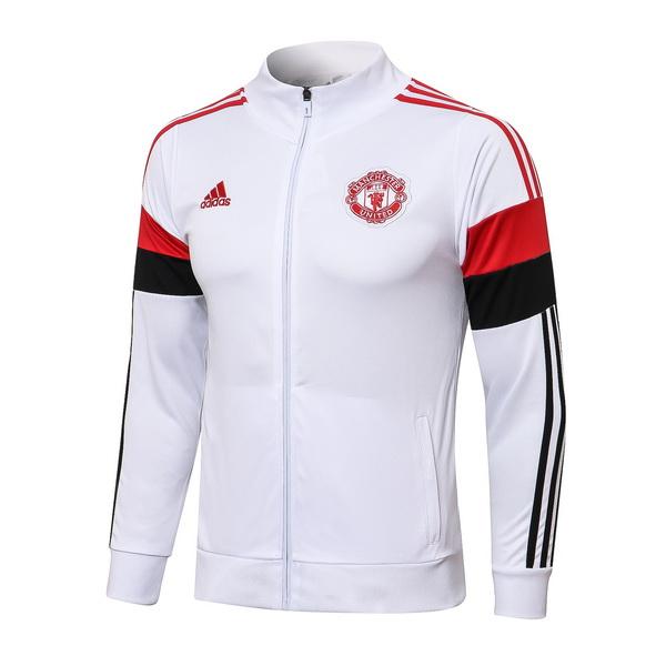 giacca manchester united top i bianco 2021-22