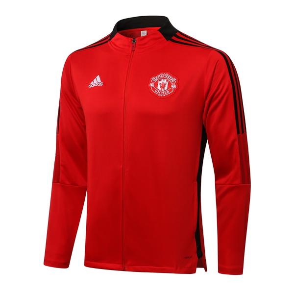 giacca manchester united top ii rosso 2021-22