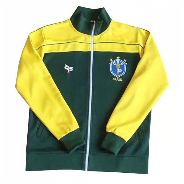 giacca retro brasile verde 1982