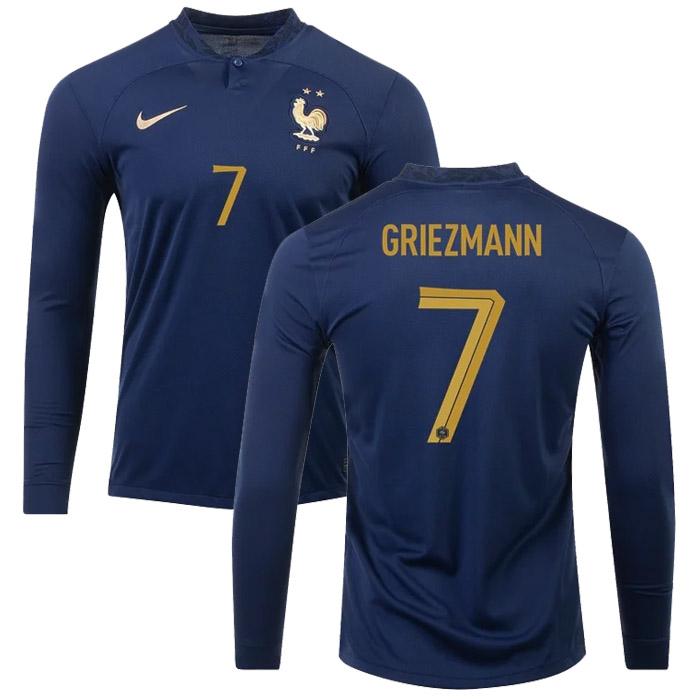 griezmann maglia francia manica lunga coppa del mondo prima 2022