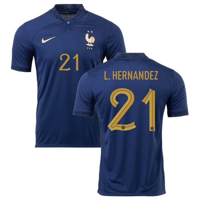 l. hernandez maglia francia coppa del mondo prima 2022