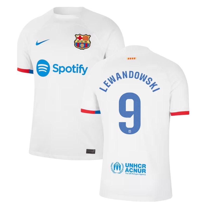 lewandowski maglia barcelona seconda 2023-24