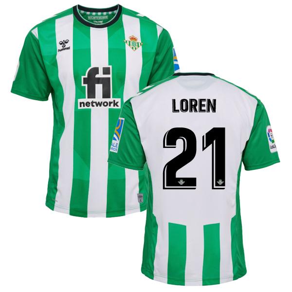 loren maglia real betis prima 2022-23