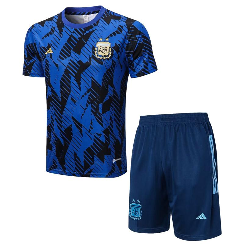 maglia allenamento argentina 221025a1 blu 2022-23