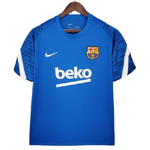 maglia allenamento barcelona blu 2021-22