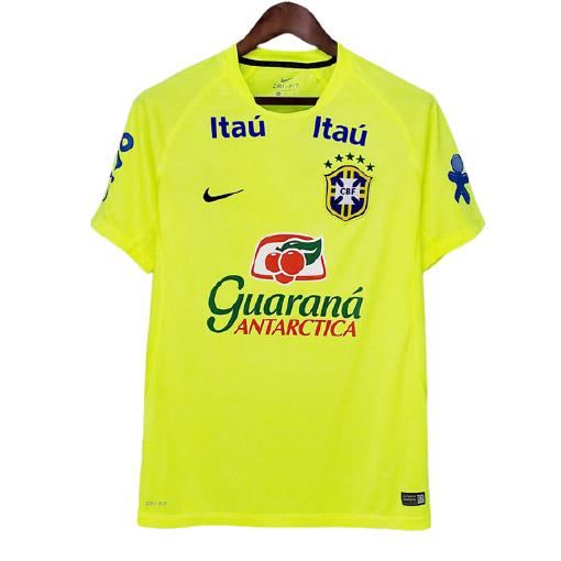 maglia allenamento brasile giallo 2020-21