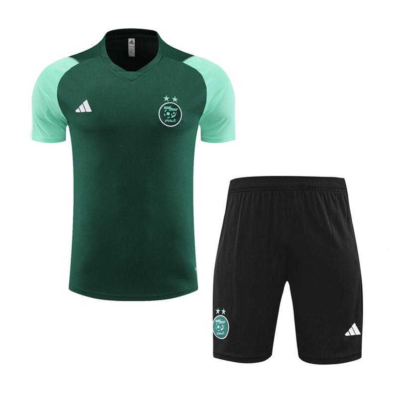 maglia allenamento e pantaloni algeria verde 2023-24