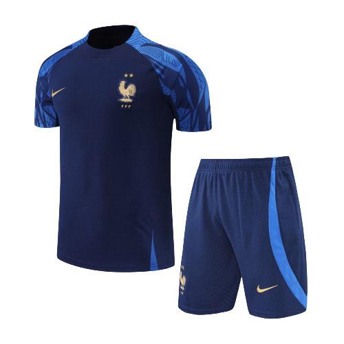 maglia allenamento francia abito blu fg1 2022