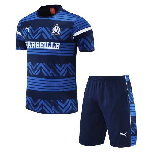 maglia allenamento marseille abito blu 2022-23