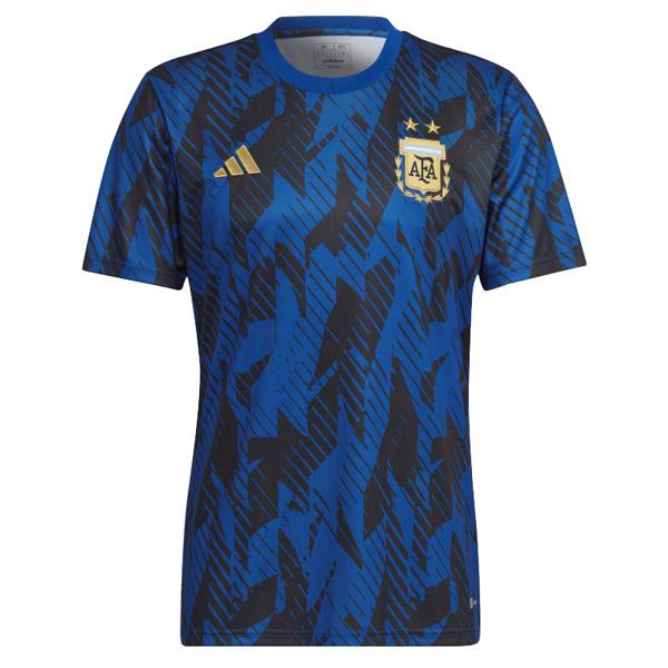 maglia argentina pre-match blu 2022