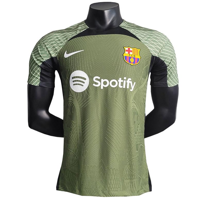maglia barcelona giocatore edizione verde 2023-24
