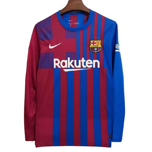 maglia barcelona manica lunga prima 2021-22