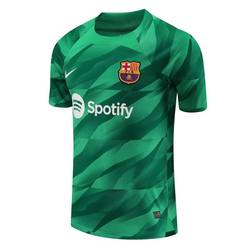 maglia barcelona portiere verde 2023-24