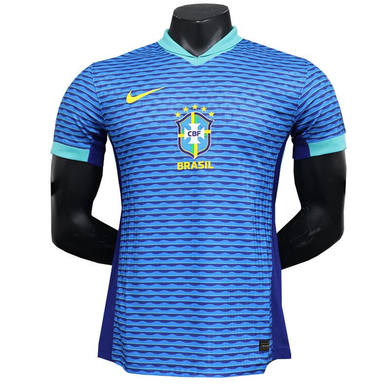 maglia brasile giocatore edizione seconda 2024
