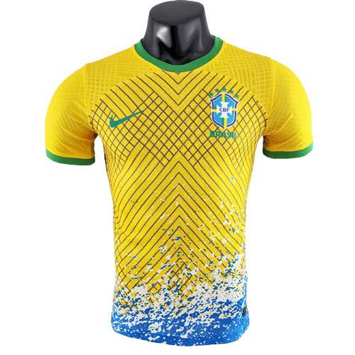 maglia brasile giocatore edizione speciale edizione giallo 2022