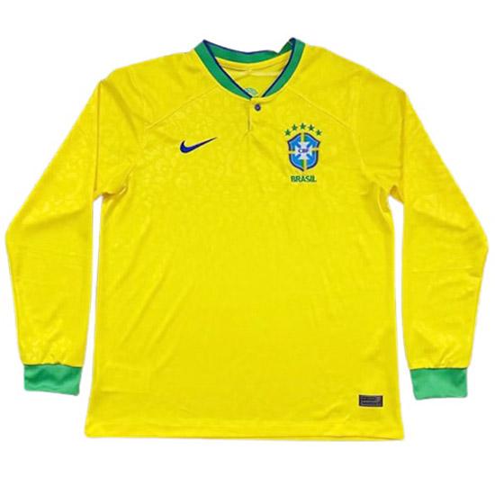 maglia brasile manica lunga prima 2022