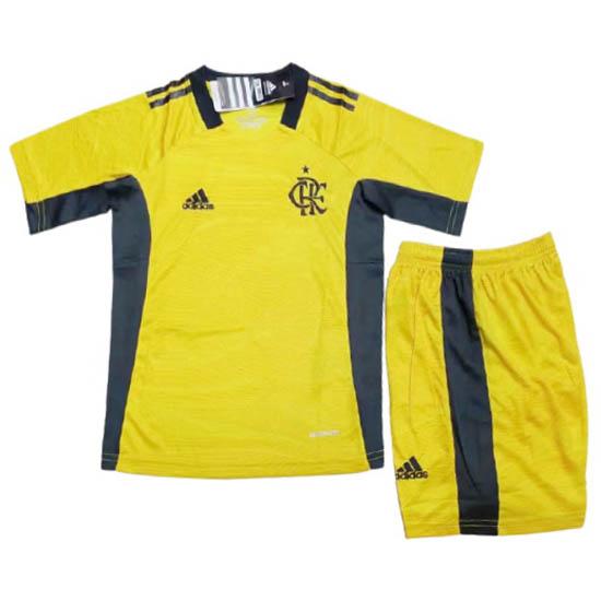 maglia flamengo bambino portiere giallo 2021-22