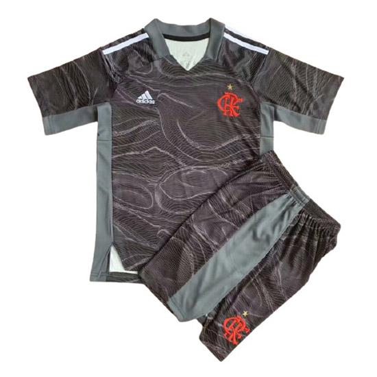 maglia flamengo bambino portiere nero 2021-22