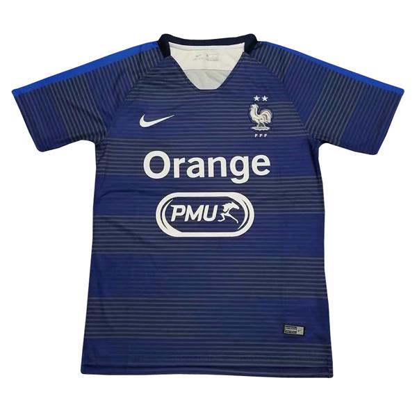 maglia francia pre-match blu scuro 2019-2020