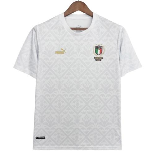 maglia italia edizione speciale campionato europeo bianco 2022