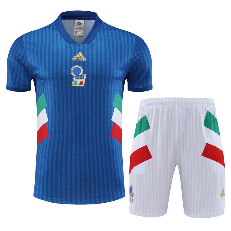 maglia kit italia icon blu 2023