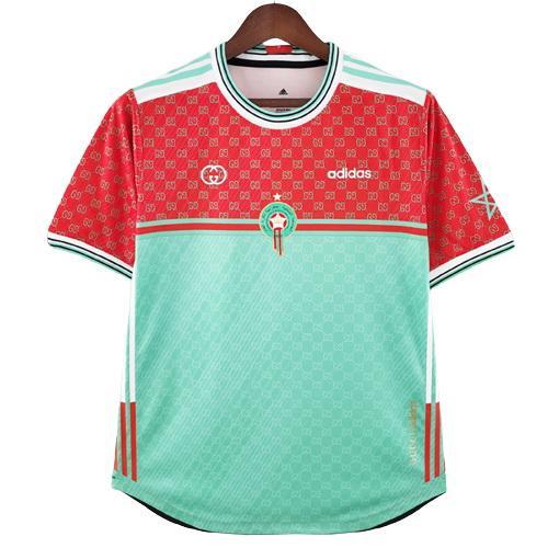 maglia marocco edizione speciale rosso verde 2022