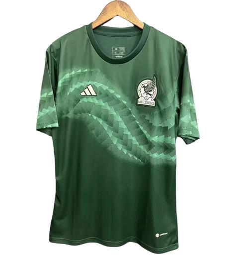 maglia messico coppa del mondo pre-match verde 2022
