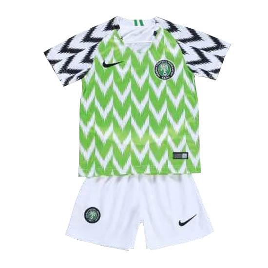 maglia nigeria bambino prima 2018-2019