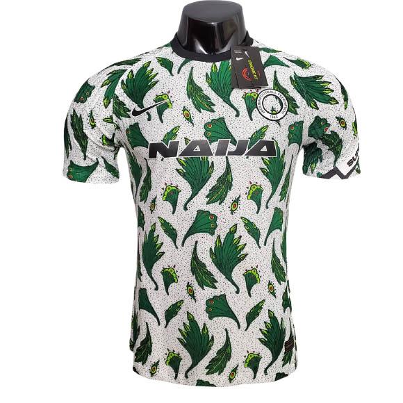 maglia nigeria giocatore edizione pre-match 2020
