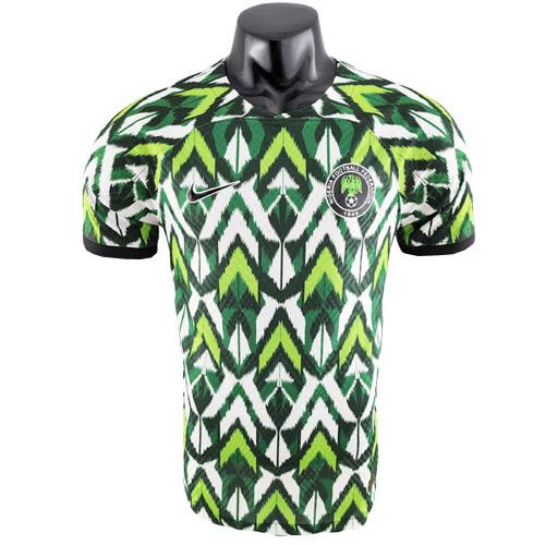 maglia nigeria giocatore edizione verde 2022