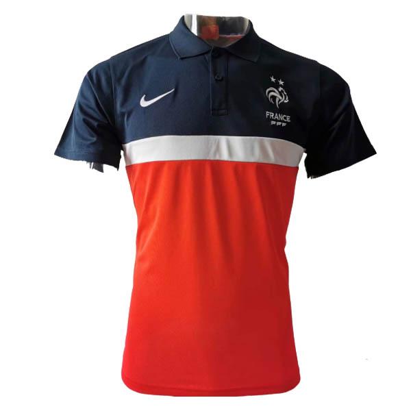 maglia polo francia rosso-blu 2020