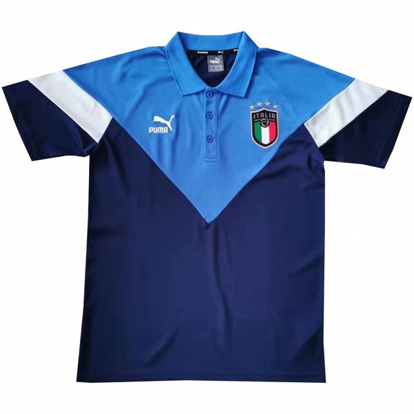 maglia polo italia blu 2019-2020