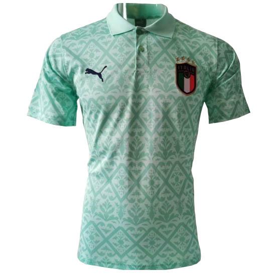 maglia polo italia verde 2020-21