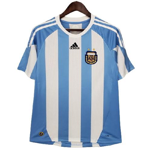 maglia retro argentina prima 2010