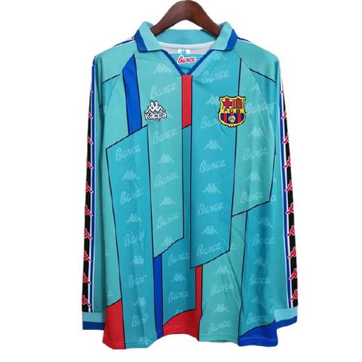 maglia retro barcelona manica lunga seconda 1996-97