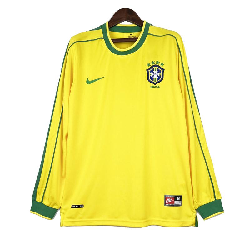 maglia retro brasile manica lunga prima 1988