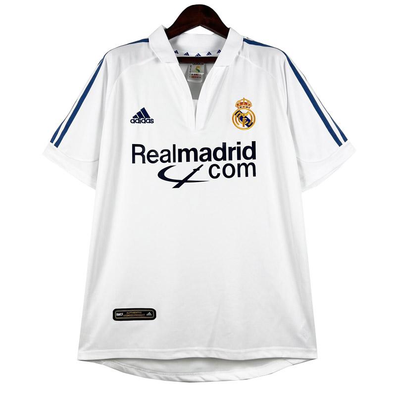 maglia retro real madrid prima 2001-2002