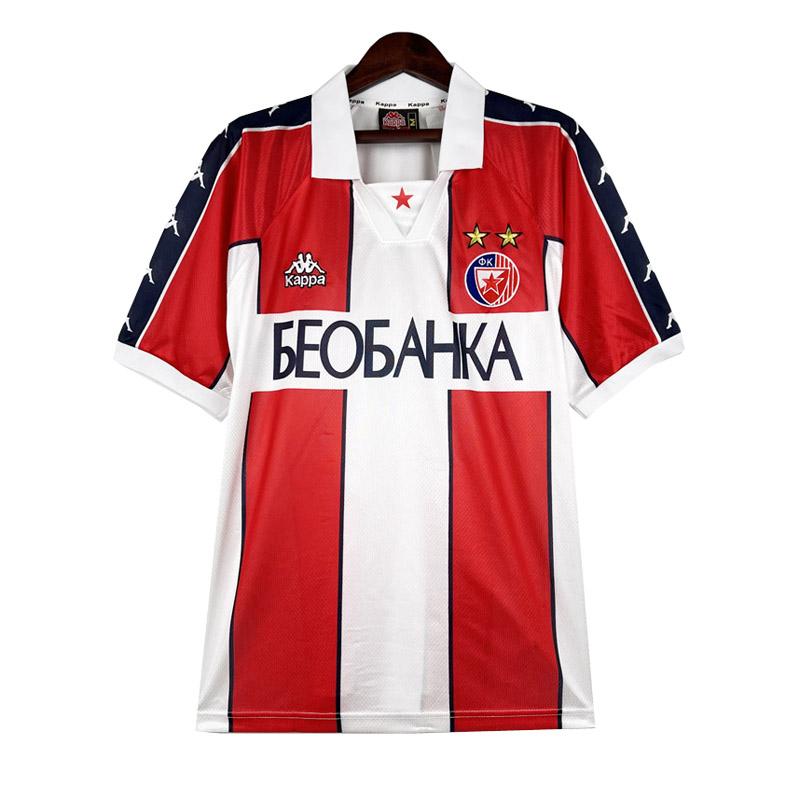 maglia retro red star belgrade prima 1995-97