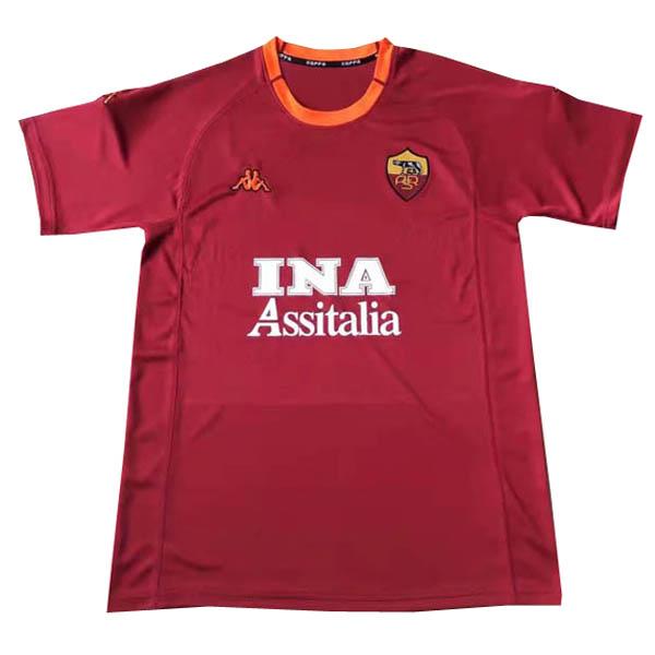maglia retro roma prima 2000-2001