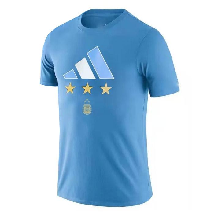 maglietta argentina 3 star blu 2022